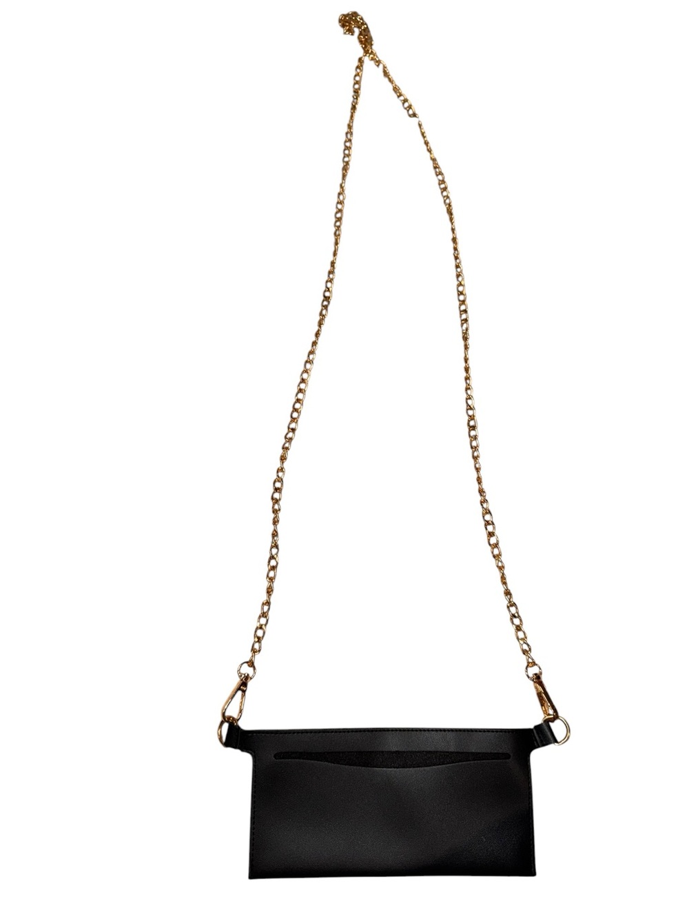 Insert for wallets to convert to Crossbody Bag with Gold Chain Strap